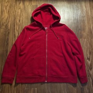 Red Pacer zip up hoodie